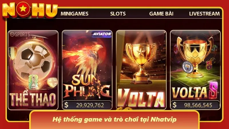 Bộ sưu tập game hiển thị nhiều thể loại với cách sắp xếp dễ quan sát