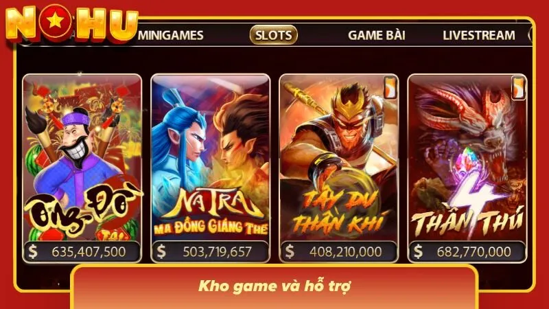 Danh mục game đổi thưởng xịn sò làm nên tên tuổi của cổng cược